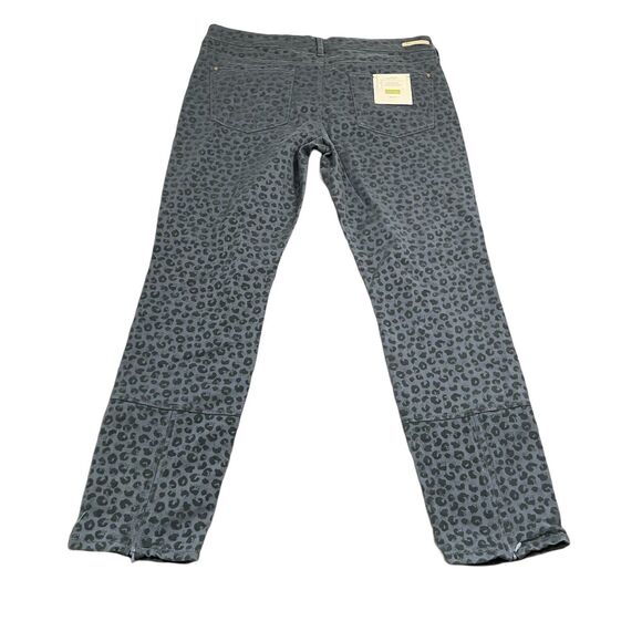 Anthropologie Pilcro and the Letterpress Fit/Stet Pants Size 32 Animal Velvet - Picture 2 of 14